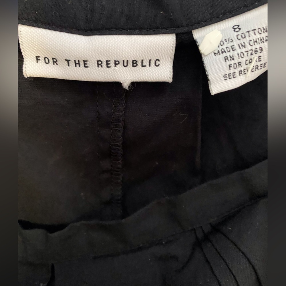 For The Republic Circle Skirt l Black WOMENS Sz 8 Skirt l 0496 - Picture 3 of 3